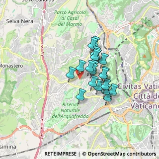 Mappa Via Apricale, 00168 Roma RM, Italia (1.239)