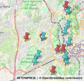 Mappa Via Camillo Mazzella, 00168 Roma RM, Italia (2.48214)