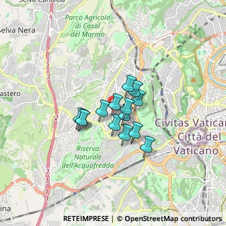 Mappa Via Camillo Mazzella, 00168 Roma RM, Italia (1.08929)