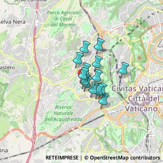 Mappa Via Camillo Mazzella, 00168 Roma RM, Italia (1.04929)