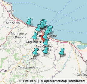 Mappa 86045 Portocannone CB, Italia (9.96118)