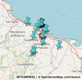 Mappa 86045 Portocannone CB, Italia (8.912)