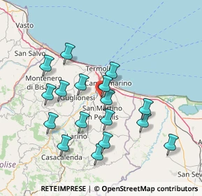 Mappa 86045 Portocannone CB, Italia (15.08941)