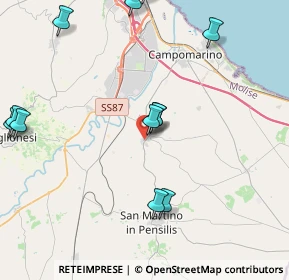 Mappa 86045 Portocannone CB, Italia (5.1425)