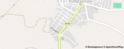 Mappa Portocannone