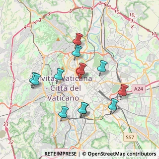 Mappa Via Flaminia, 00165 Roma RM, Italia (3.875)
