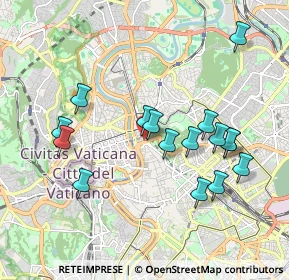 Mappa Piazzale Flaminio, 00196 Roma RM, Italia (1.98813)