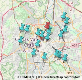 Mappa Piazzale Flaminio, 00196 Roma RM, Italia (3.55944)