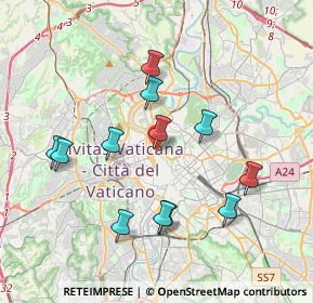 Mappa Piazzale Flaminio, 00196 Roma RM, Italia (3.875)