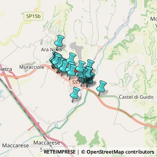 Mappa Via Giuseppe Fraccaroli, 00054 Fiumicino RM, Italia (0.97586)