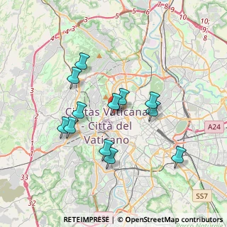Mappa Via Giacinto Mompiani, 00195 Roma RM, Italia (3.4875)
