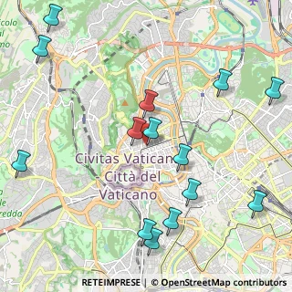 Mappa Via Giacinto Mompiani, 00195 Roma RM, Italia (2.73071)