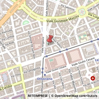 Mappa Via Gabriele Camozzi, 16, 00195 Roma, Roma (Lazio)