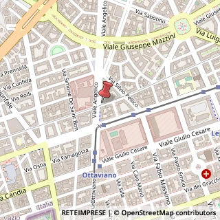 Mappa Via Gabriele Camozzi, 1, 00192 Roma, Roma (Lazio)