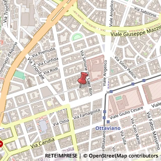 Mappa Via Giovanni Bettolo, 8, 00195 Roma, Roma (Lazio)