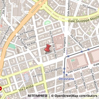 Mappa Via Giovanni Bettolo,  4, 00195 Roma, Roma (Lazio)