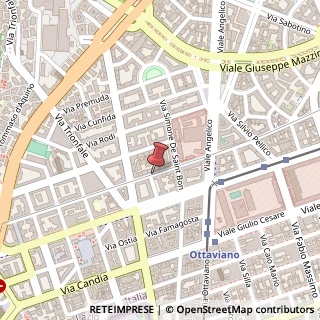 Mappa Via Giovanni Bettolo,  13, 00195 Roma, Roma (Lazio)