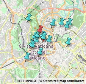 Mappa Viale delle Milizie, 00195 Roma RM, Italia (1.42941)