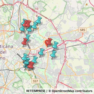 Mappa Largo Franchellucci Nino, 00155 Roma RM, Italia (4.5185)
