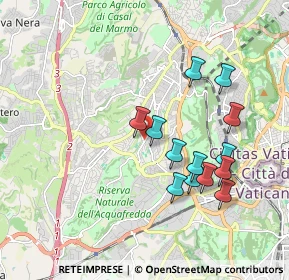 Mappa Pasquale Ii, 00168 Roma RM, Italia (1.87846)