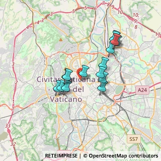 Mappa Via Matteo Renato Imbriani, 00187 Roma RM, Italia (3.136)