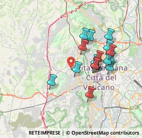 Mappa Via Francesco Maria Torrigio, 00168 Roma RM, Italia (3.36118)