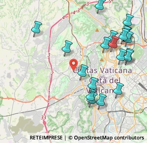 Mappa Via Francesco Maria Torrigio, 00168 Roma RM, Italia (5.0695)
