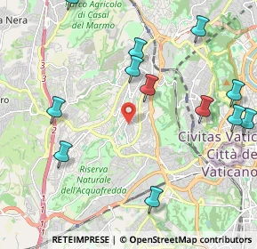 Mappa Via Francesco Maria Torrigio, 00168 Roma RM, Italia (2.68083)
