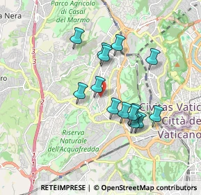 Mappa Via Francesco Maria Torrigio, 00168 Roma RM, Italia (1.59214)