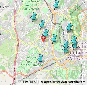 Mappa Via Francesco Maria Torrigio, 00168 Roma RM, Italia (2.06417)