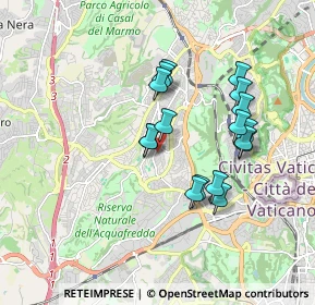 Mappa Via Francesco Maria Torrigio, 00168 Roma RM, Italia (1.66706)
