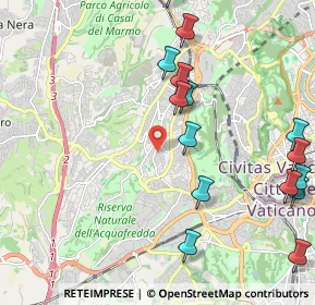 Mappa Via Francesco Maria Torrigio, 00168 Roma RM, Italia (2.70733)