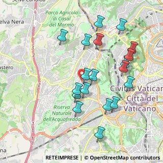 Mappa Via Francesco Maria Torrigio, 00168 Roma RM, Italia (2.08158)