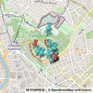 Mappa Viale Goethe, 00197 Roma RM, Italia (0.332)