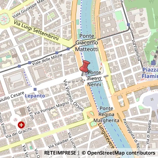 Mappa Lungotevere Michelangelo, 7, 00192 Roma, Roma (Lazio)