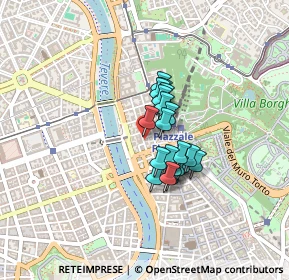 Mappa Via Matteo Renato Imbriani, 00196 Roma RM, Italia (0.277)