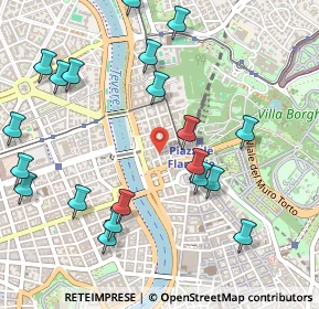 Mappa Via Matteo Renato Imbriani, 00196 Roma RM, Italia (0.6455)