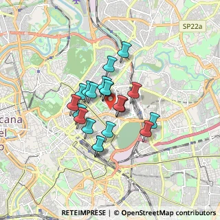 Mappa Via Catanzaro, 00161 Roma RM, Italia (1.2405)