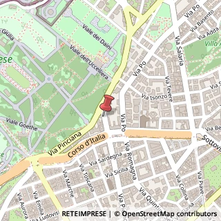 Mappa Via Giacomo Puccini, 9, 00198 Roma, Roma (Lazio)