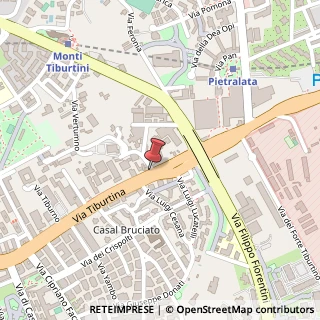 Mappa Via Emilio Salgari, 2, 00157 Roma, Roma (Lazio)