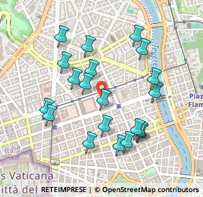 Mappa Via Damiata, 00192 Roma RM, Italia (0.488)