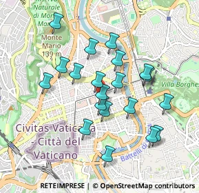 Mappa Via Damiata, 00192 Roma RM, Italia (0.876)