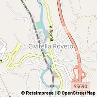 Hartă Civitella Roveto