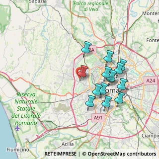 Mappa Via Giuseppe Piolti de' Bianchi, 00168 Roma RM, Italia (7.03643)