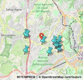 Mappa Via Giuseppe Piolti de' Bianchi, 00168 Roma RM, Italia (1.64091)