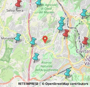 Mappa Via Giuseppe Piolti de' Bianchi, 00168 Roma RM, Italia (2.73636)
