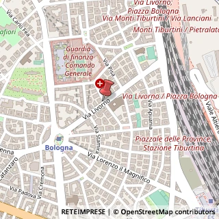 Mappa Via Giuseppe Pitrè, 1, 00162 Roma, Roma (Lazio)