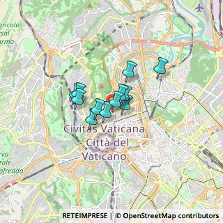 Mappa Via Carlo Alberto Racchia, 00195 Roma RM, Italia (1.00417)