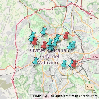 Mappa Via Carlo Alberto Racchia, 00195 Roma RM, Italia (2.79)