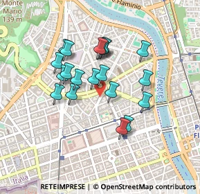 Mappa Via Giuseppe Ferrari, 00192 Roma RM, Italia (0.386)